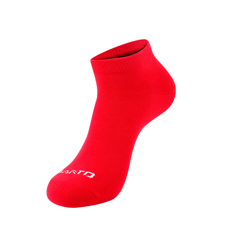 SANTO 3 Pairs Mountain Runners Sports Socks Red Ankle Short Socks Short Socks